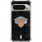 NBA New York Knicks Black Secondary Logo Pixel 9/9 Pro Clear Case